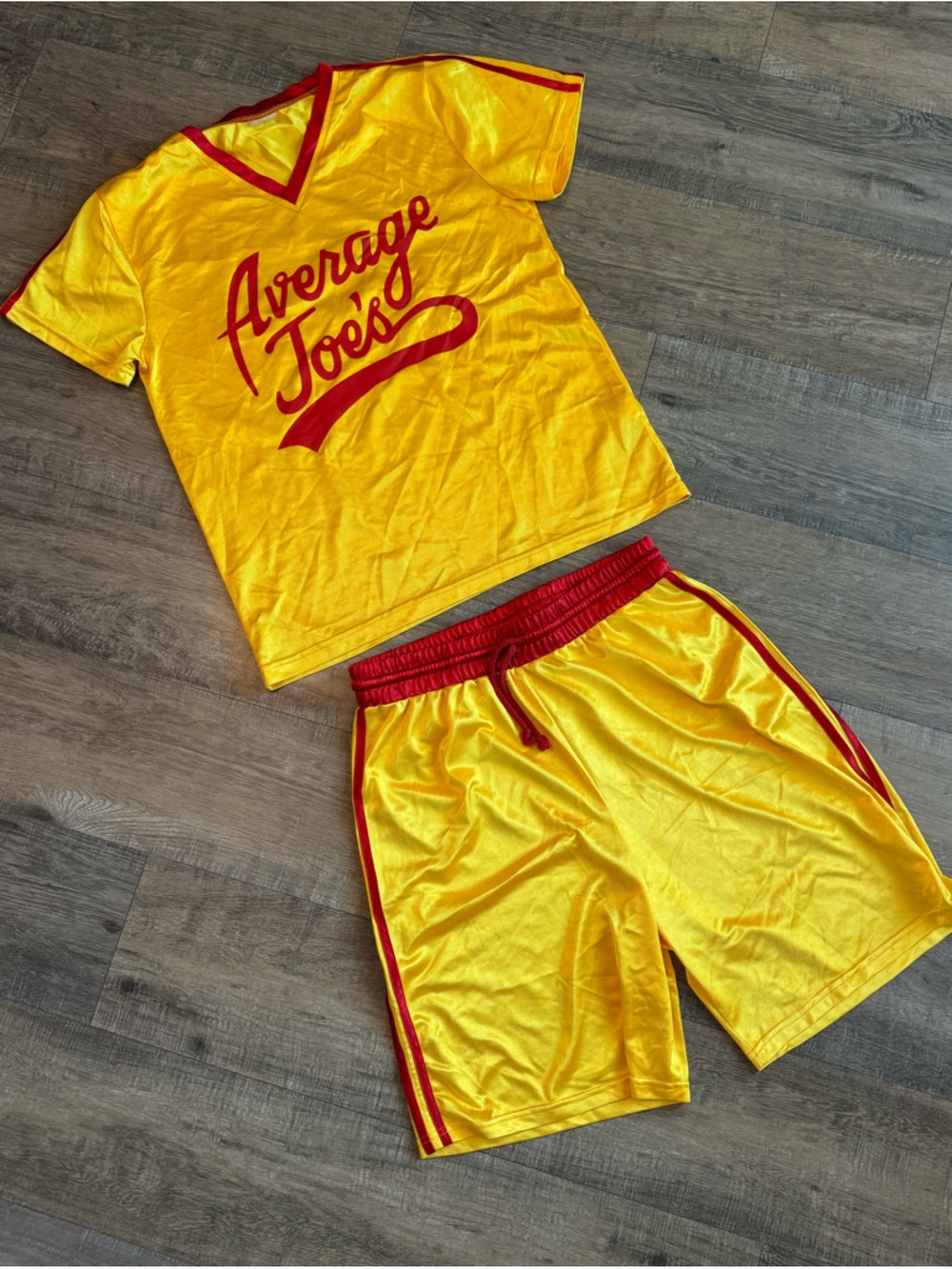 Average Joe's Yellow & Red Athletic Set Large